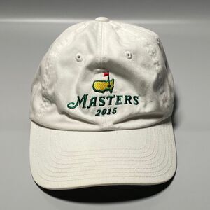 Masters Augusta National Hat White 2015 Strap Back American Needle Canvas